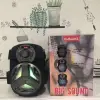 New Bluetooth portable outdoor high-power MIC* LED* USB card speaker 6.5-inch details Picture